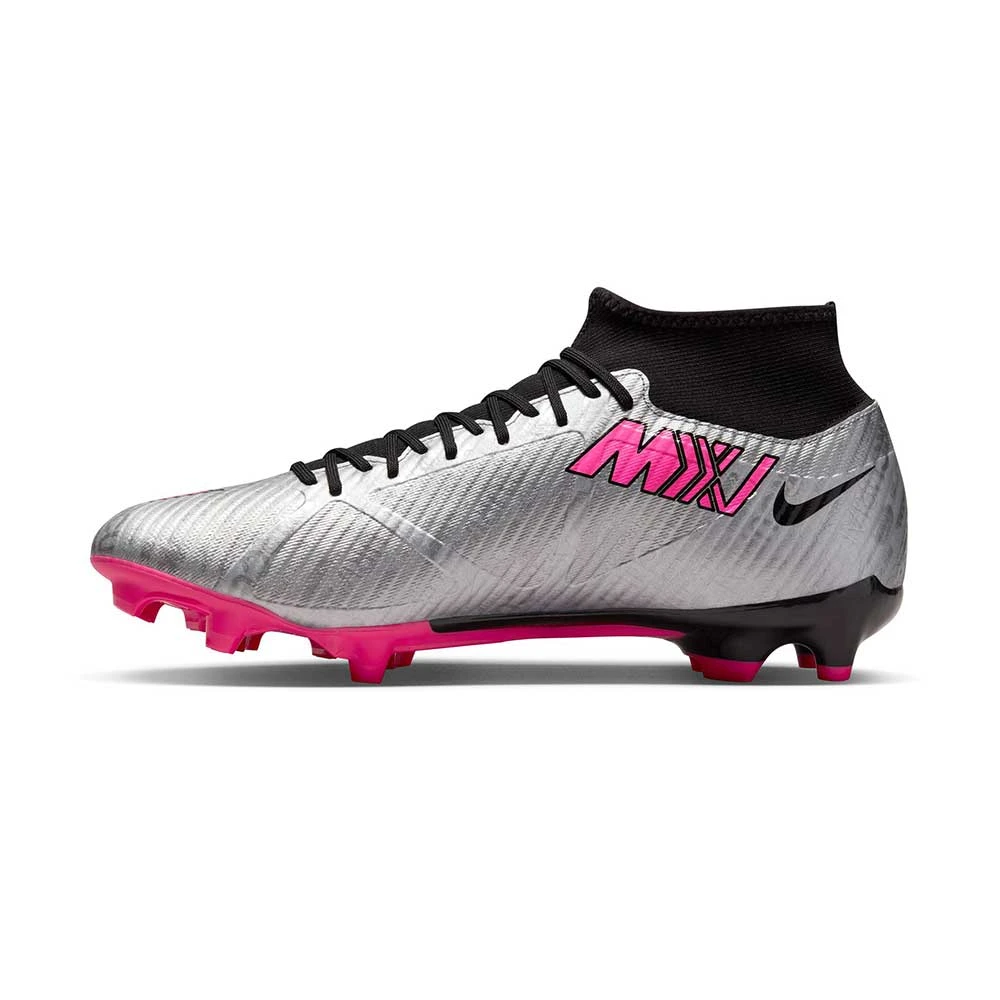 Unisex Nike Zoom Mercurial Superfly 9 Academy XXV MG Soccer Cleats - Metallic Silver/Hyper Pink 4 Unisex Nike Zoom Mercurial Superfly 9 Academy XXV MG Soccer Cleats - Metallic Silver/Hyper Pink - Image 2