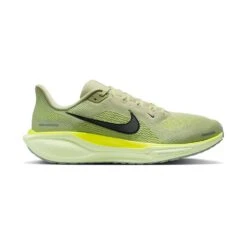 Men's Nike Pegasus 41 Running Shoe - Olive Aura/White/Volt/Barely Volt - Regular (D)