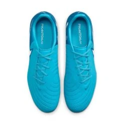 Nike Phantom GX 2 Academy MG Low-Top Soccer Cleats - Blue Fury/White - Regular (D) 13 Nike Phantom GX 2 Academy MG Low-Top Soccer Cleats - Blue Fury/White - Regular (D) -Gazelle Sports Shop AURORA FD6723 400 PHCTH001 2000