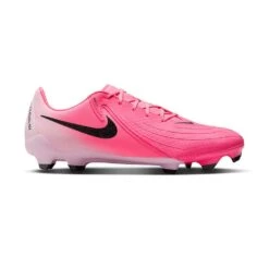 Nike All Gender Phantom GX II Academy FG/MG Soccer Cleat - Sunset Pulse/Black - Regular (D)