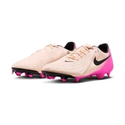 Nike Phantom GX II Academy FG/MG Soccer Cleat - Crimson Tint/Black/Pink Blast - Regular (D) -Gazelle Sports Shop AURORA FD6723 800 PHCFH001 2000