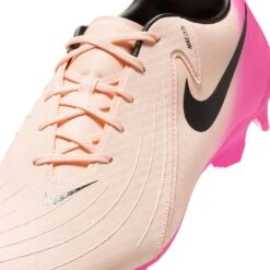 Nike Phantom GX II Academy FG/MG Soccer Cleat - Crimson Tint/Black/Pink Blast - Regular (D) -Gazelle Sports Shop AURORA FD6723 800 PHSYD001 2000