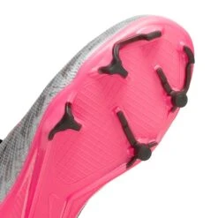 Youth Nike Jr. Zoom Mercurial Superfly 9 Pro XXV FG Soccer Cleats - Metallic Silver/Hyper Pink - Regular (D) -Gazelle Sports Shop AURORA FJ2034 060 PHSUD001 2000 1