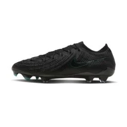 Nike Men's Phantom GX II Elite FG Soccer Cleat - Black/Black-Deep Jungle - Regular (D) -Gazelle Sports Shop AURORA FJ2559 002 PHSLH000 2000