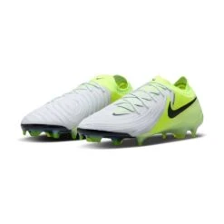 Nike Phantom GX II Elite FG Soccer Cleats - Metallic Silver/Black/Volt - Regular (D) 10 Nike Phantom GX II Elite FG Soccer Cleats - Metallic Silver/Black/Volt - Regular (D) -Gazelle Sports Shop AURORA FJ2559 003 PHCFH001 2000