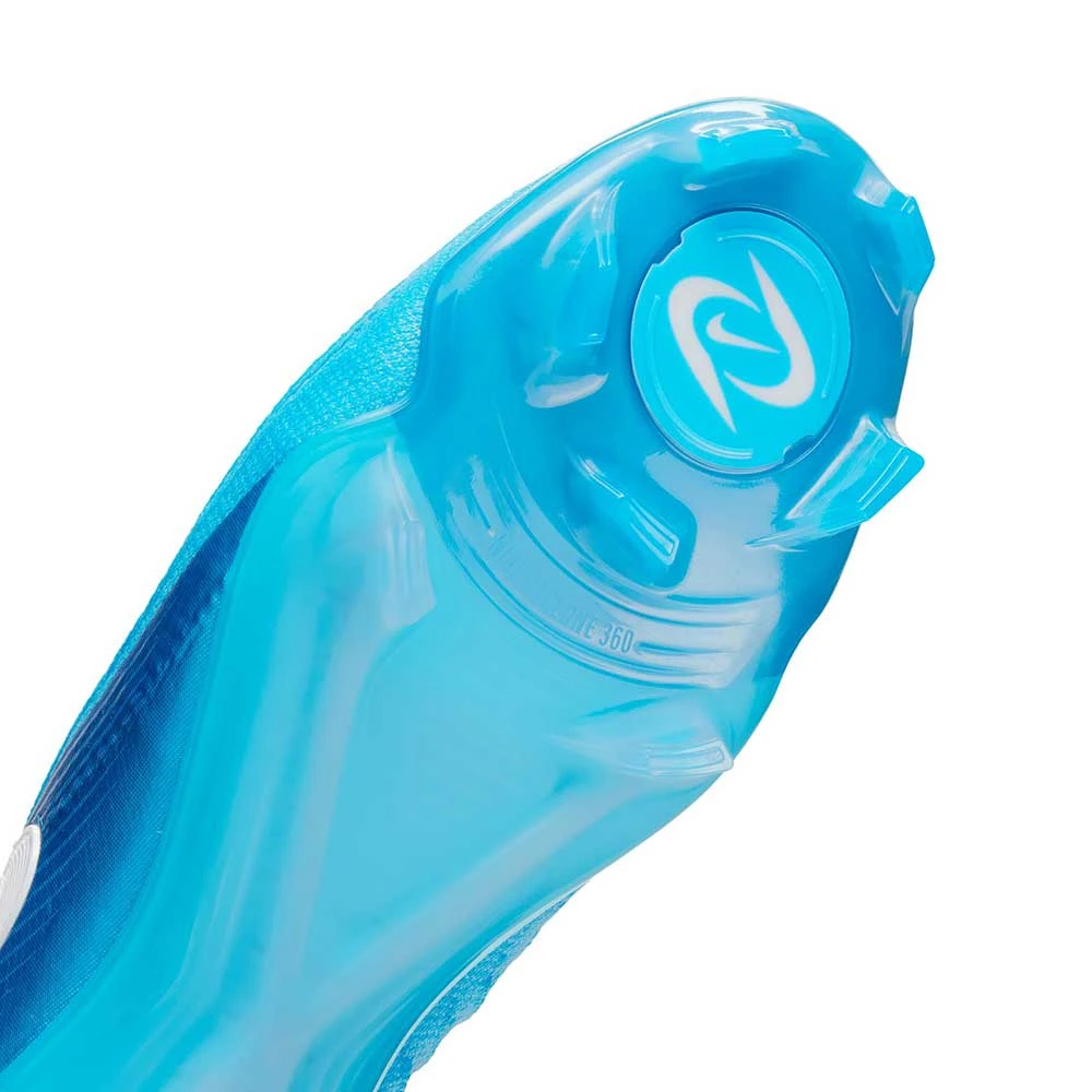 Nike Phantom GX II Elite FG Soccer Cleat - Blue Fury/White - Regular (D) 7 Nike Phantom GX II Elite FG Soccer Cleat - Blue Fury/White - Regular (D) - Image 5