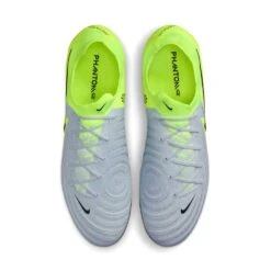 Nike Phantom GX II Pro FG Soccer Cleat - Metallic Silver/Black/Volt - Regular (D) -Gazelle Sports Shop AURORA FJ2563 003 PHCTH001 2000