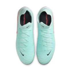 Nike All Gender Phantom GX II Pro FG Soccer Shoe -Mint/Atomic Red - Regular (D) -Gazelle Sports Shop AURORA FJ2563 300 PHCTH001 2000