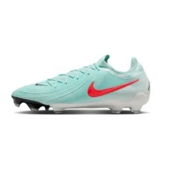 Nike All Gender Phantom GX II Pro FG Soccer Shoe -Mint/Atomic Red - Regular (D) -Gazelle Sports Shop AURORA FJ2563 300 PHSLH000 2000
