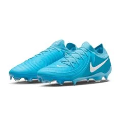 Nike All Gender Phantom GX II Pro FG Soccer Shoe - Blue Fury/White - Regular (D) 10 Nike All Gender Phantom GX II Pro FG Soccer Shoe - Blue Fury/White - Regular (D) -Gazelle Sports Shop AURORA FJ2563 400 PHCFH001 2000