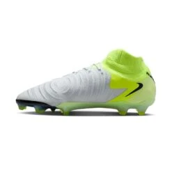 Nike Phantom Luna II Elite FG Soccer Cleats - Metallic Silver/Black/Volt - Regular (D) -Gazelle Sports Shop AURORA FJ2572 003 PHSLH001 2000