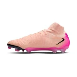 Nike All Gender Phantom Luna II Elite FG Soccer Cleats - Crimson Tint/Black/Pink Blast - Regular (D) -Gazelle Sports Shop AURORA FJ2572 800 PHSLH001 2000