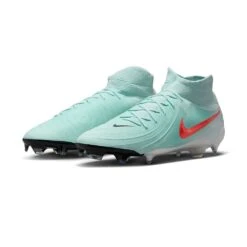 Nike Phantom Luna II Pro FG Soccer Shoe - Mint/Atomic Red - Regular (D) -Gazelle Sports Shop AURORA FJ2575 300 PHCFH001 2000