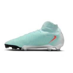 Nike Phantom Luna II Pro FG Soccer Shoe - Mint/Atomic Red - Regular (D) -Gazelle Sports Shop AURORA FJ2575 300 PHSLH001 2000