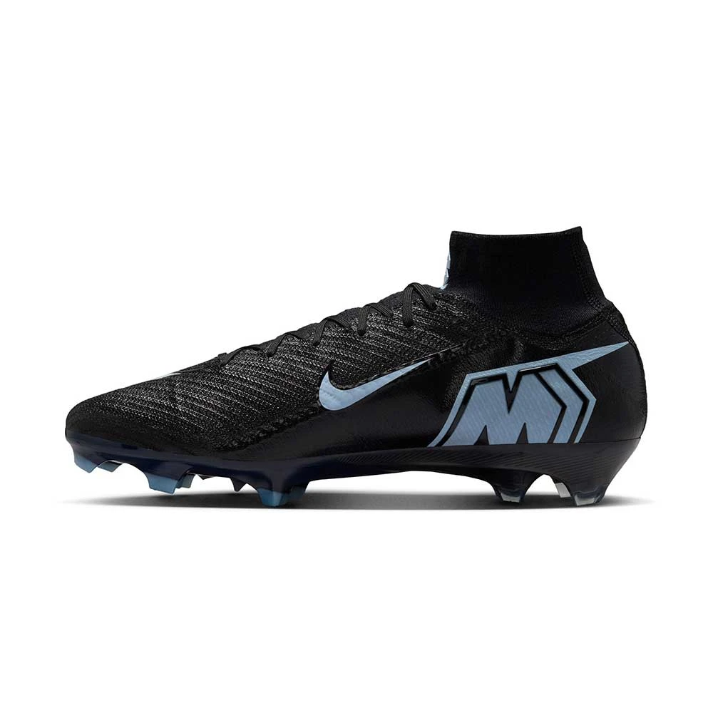 Nike Zoom Superfly 10 Elite FG Firm Ground Cleat - Black/Ice Blue - Regular (D) 4 Nike Zoom Superfly 10 Elite FG Firm Ground Cleat - Black/Ice Blue - Regular (D) - Image 2