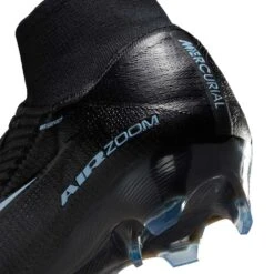 Nike Zoom Superfly 10 Elite FG Firm Ground Cleat - Black/Ice Blue - Regular (D) 17 Nike Zoom Superfly 10 Elite FG Firm Ground Cleat - Black/Ice Blue - Regular (D) -Gazelle Sports Shop AURORA FQ1454 001 PHSYD002 2000