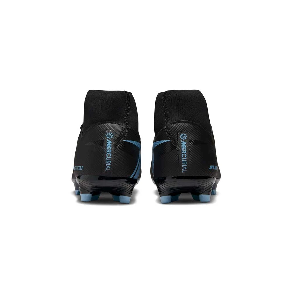 Nike Mercurial Superfly 10 Academy MG Soccer Cleat - Black/Ice Blue - Regular (D) 9 Nike Mercurial Superfly 10 Academy MG Soccer Cleat - Black/Ice Blue - Regular (D) - Image 7