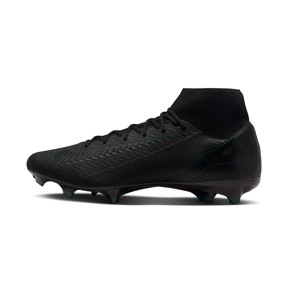 Nike Zoom Superfly 10 Academy FG/MG Soccer Cleat - Black/Black-Deep Jungle - Regular (D) 4 Nike Zoom Superfly 10 Academy FG/MG Soccer Cleat - Black/Black-Deep Jungle - Regular (D) - Image 2