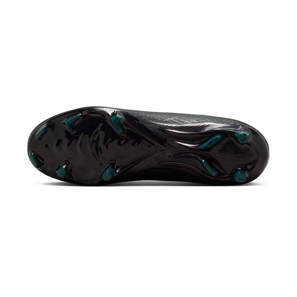 Nike Zoom Superfly 10 Academy FG/MG Soccer Cleat - Black/Black-Deep Jungle - Regular (D) 8 Nike Zoom Superfly 10 Academy FG/MG Soccer Cleat - Black/Black-Deep Jungle - Regular (D) - Image 6