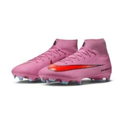 Nike Mercurial Superfly 10 Academy MG Soccer Cleat - Magic Flamingo/Black/Total Crimson - Regular (D) -Gazelle Sports Shop AURORA FQ1456 600 PHCFH001 2000