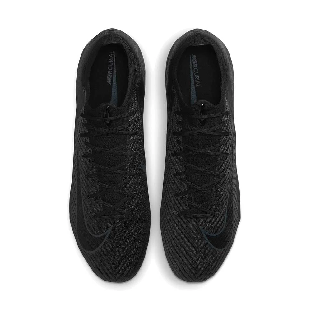 Nike All Gender Mercurial Vapor 16 Elite FG Low-Top Soccer Cleats - Black/Black-Deep Jungle - Regular (D) 6 Nike All Gender Mercurial Vapor 16 Elite FG Low-Top Soccer Cleats - Black/Black-Deep Jungle - Regular (D) - Image 4