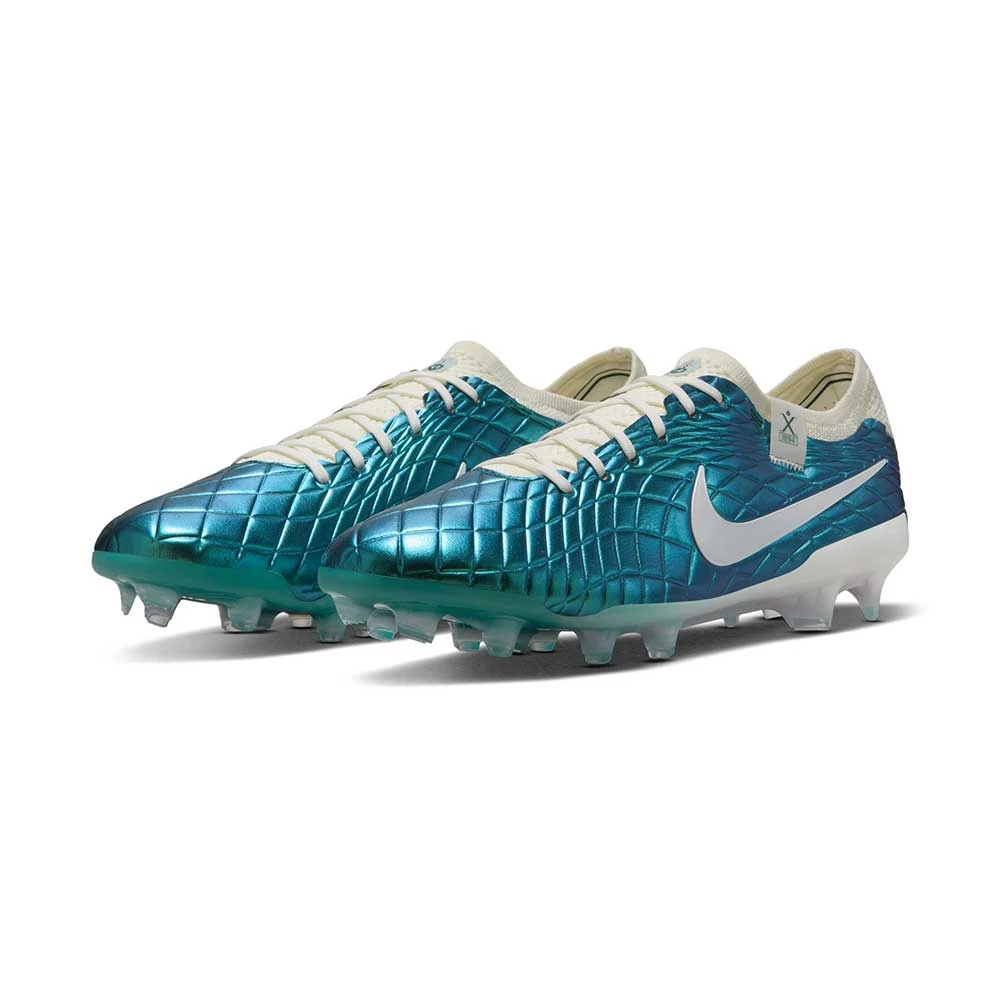 Nike All Gender Legend 10 Elite FG 30 Soccer Shoe - Dark Atomic Teal/Sail - Regular (D) 5 Nike All Gender Legend 10 Elite FG 30 Soccer Shoe - Dark Atomic Teal/Sail - Regular (D) - Image 3