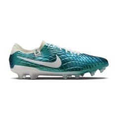 Nike All Gender Legend 10 Elite FG 30 Soccer Shoe - Dark Atomic Teal/Sail - Regular (D)
