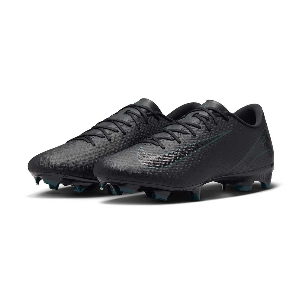 Nike Zoom Vapor 16 Academy FG/MG Soccer Cleats - Black/Black-Deep Jungle - Regular (D) 5 Nike Zoom Vapor 16 Academy FG/MG Soccer Cleats - Black/Black-Deep Jungle - Regular (D) - Image 3