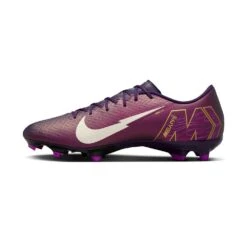Nike All Gender Zoom Vapor 16 Academy Mbappé FG/MG Soccer Cleat - Grand Purple/Pale Ivory -Gazelle Sports Shop AURORA FQ8377 500 PHSLH001 2000