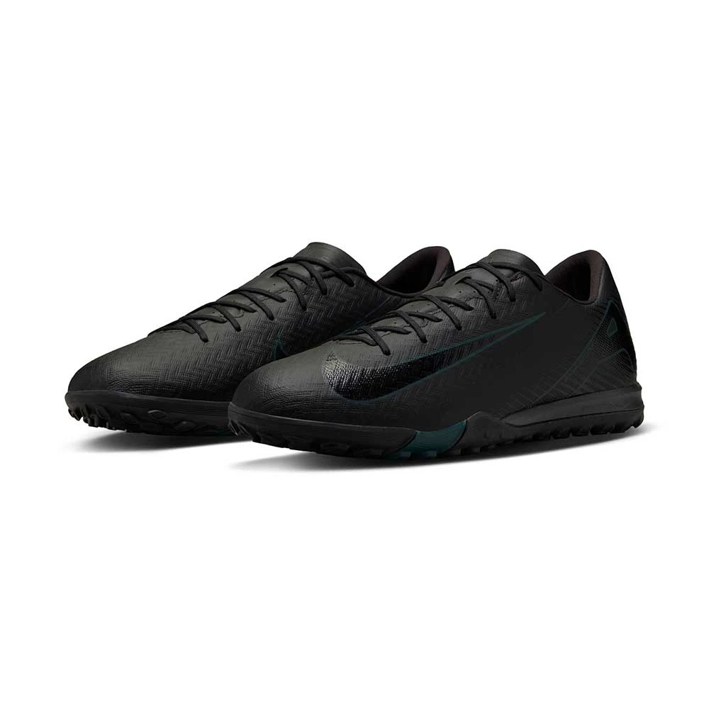 Nike Zoom Vapor 16 Academy TF Soccer Turf Shoe - Black/Black-Deep Jungle - Regular (D) 5 Nike Zoom Vapor 16 Academy TF Soccer Turf Shoe - Black/Black-Deep Jungle - Regular (D) - Image 3