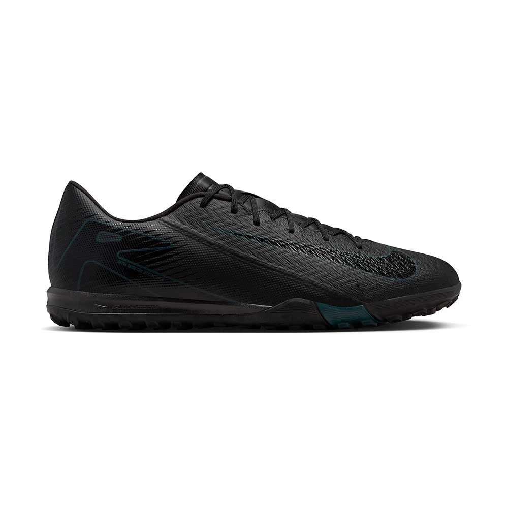 Nike Zoom Vapor 16 Academy TF Soccer Turf Shoe - Black/Black-Deep Jungle - Regular (D) 3 Nike Zoom Vapor 16 Academy TF Soccer Turf Shoe - Black/Black-Deep Jungle - Regular (D)