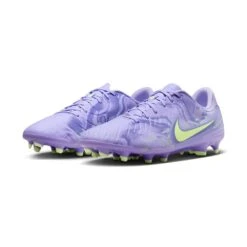 Nike All Gender Legend 10 Academy FG/MG Soccer Shoe - Purple Agate/Barely Volt - Regular (D) -Gazelle Sports Shop AURORA HF1590 500 PHCFH001 2000