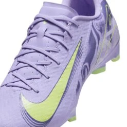 Nike All Gender ZM Vapor 16 Academy FG/MG Soccer Shoe - Purple Agate/Barely Volt - Regular (D) -Gazelle Sports Shop AURORA HF1604 500 PHSYD001 2000