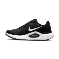 Women's Nike Structure 26 Running Shoe - Black/White/Cool Grey/Metallic Silver - Regular (B) -Gazelle Sports Shop AURORA HJ1101 003 PHSLH001 2000