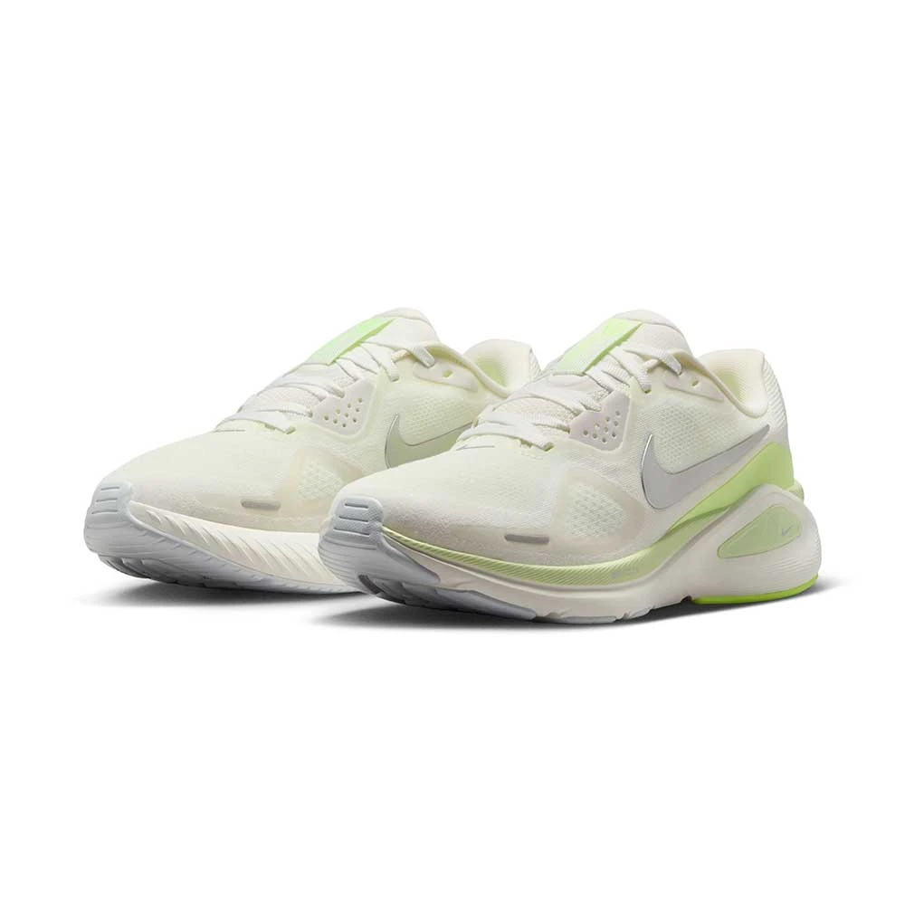 W Nike Structure 26 (B) - Summit White/Chrome/Barely Volt/Sail 5 W Nike Structure 26 (B) - Summit White/Chrome/Barely Volt/Sail - Image 3
