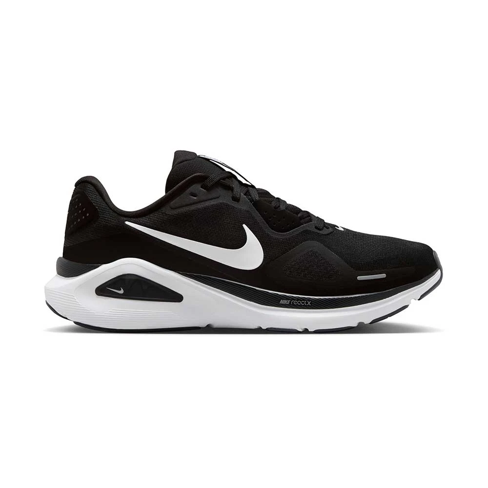 Men's Nike Structure 26 Running Shoe - Black/White/Cool Grey/Metallic Silver - Regular (D) 3 Men's Nike Structure 26 Running Shoe - Black/White/Cool Grey/Metallic Silver - Regular (D)