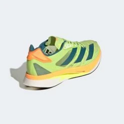 ADIDAS Unisex ADIZERO Adios Pro 2 - Pulse Lime/Real Teal/Flash Orange-Regular (D) 13 ADIDAS Unisex ADIZERO Adios Pro 2 - Pulse Lime/Real Teal/Flash Orange-Regular (D) -Gazelle Sports Shop Adizero Adios Pro 2.0 Shoes Green GX3124 05 standard