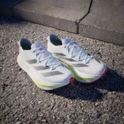 ADIDAS Men's Adizero Prime X 2 Strung Running Shoe - Cloud White/Core Black/Lucid Red - Regular (D) -Gazelle Sports Shop Adizero Prime X 2.0 STRUNG Shoes White IH5685 HM5