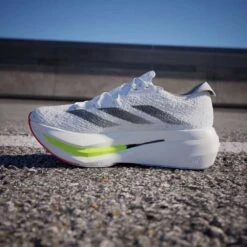 ADIDAS Men's Adizero Prime X 2 Strung Running Shoe - Cloud White/Core Black/Lucid Red - Regular (D) -Gazelle Sports Shop Adizero Prime X 2.0 STRUNG Shoes White IH5685 HM7