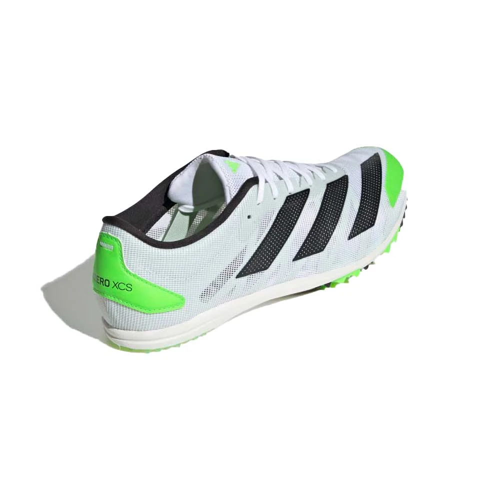 ADIDAS Unisex AdiZERO XC Spikes - Cloud White/Night Metallic/Solar Green - Regular (D) 5 ADIDAS Unisex AdiZERO XC Spikes - Cloud White/Night Metallic/Solar Green - Regular (D) - Image 3