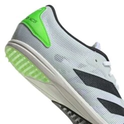 ADIDAS Unisex AdiZERO XC Spikes - Cloud White/Night Metallic/Solar Green - Regular (D) 13 ADIDAS Unisex AdiZERO XC Spikes - Cloud White/Night Metallic/Solar Green - Regular (D) -Gazelle Sports Shop Adizero XC Spikes White GX6681 41 detail