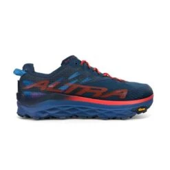 Altra Men's Mont Blanc Trail Shoe - Blue/Red - Regular (D)