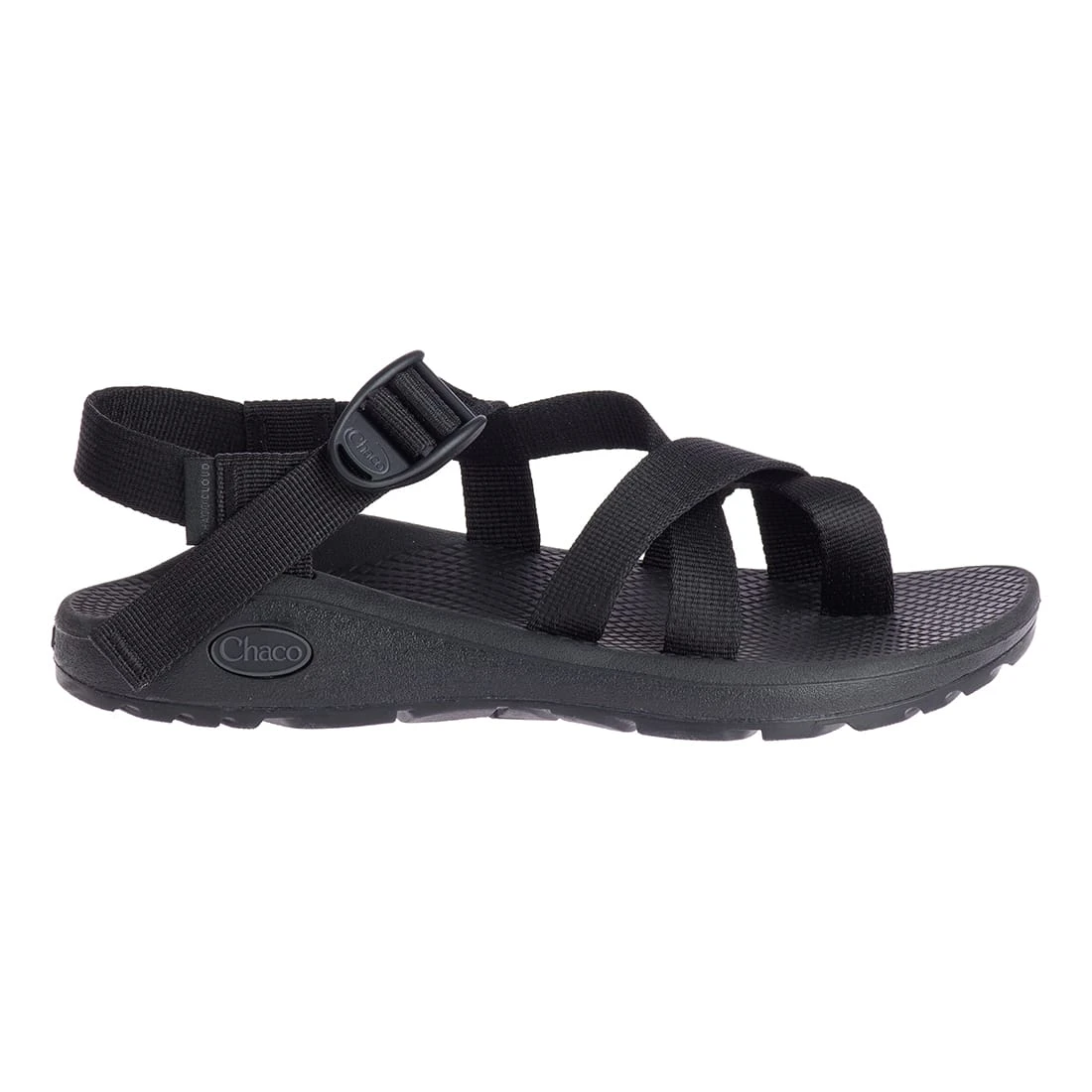 Chaco Women's Z Cloud 2 Sandal - Solid Black - Wide (D) 3 Chaco Women's Z Cloud 2 Sandal - Solid Black - Wide (D)