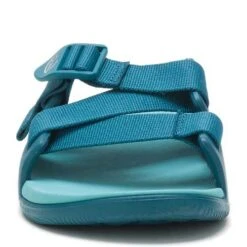 Chaco Women's Chillos Slide - Ocean Blue- Regular (B) -Gazelle Sports Shop CHAW JCH109118 022221 S22 090