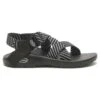 Chaco Women's Mega Z Cloud Sandal- Vibin Black/White - Regular (B)