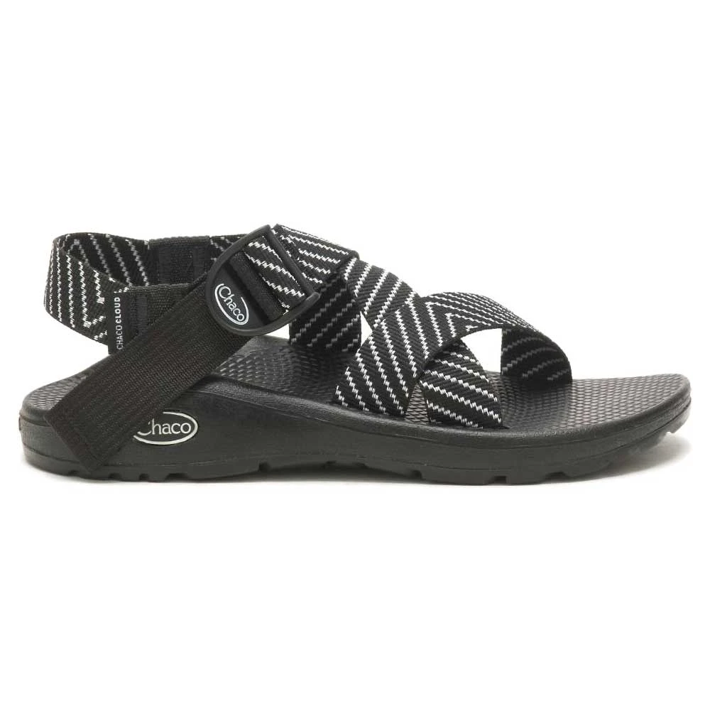 Chaco Women's Mega Z Cloud Sandal- Vibin Black/White - Regular (B) 3 Chaco Women's Mega Z Cloud Sandal- Vibin Black/White - Regular (B)
