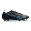 Nike Unisex Mercurial Vapor 14 Elite FG Soccer Shoe - Black/Black/Iron Grey -Gazelle Sports Shop CQ7635 004 PHSRH000 2000