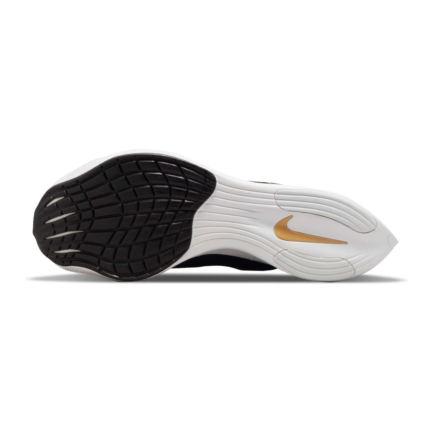 Nike Men's ZoomX Vaporfly Next % 2 Racing Shoe - Black/White/Metallic Gold Coin - Regular (D) 5 Nike Men's ZoomX Vaporfly Next % 2 Racing Shoe - Black/White/Metallic Gold Coin - Regular (D) - Image 3