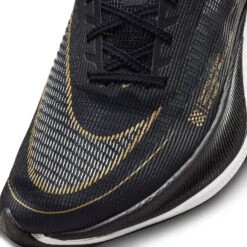 Nike Men's ZoomX Vaporfly Next % 2 Racing Shoe - Black/White/Metallic Gold Coin - Regular (D) 16 Nike Men's ZoomX Vaporfly Next % 2 Racing Shoe - Black/White/Metallic Gold Coin - Regular (D) -Gazelle Sports Shop CU4111 001 PHSYD001 1500