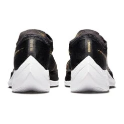 Nike Women's ZoomX Vaporfly Next % 2 Racing Shoe - Black/White/Metallic Gold Coin - Regular (B) -Gazelle Sports Shop CU4123 001 PHCBH000 1500
